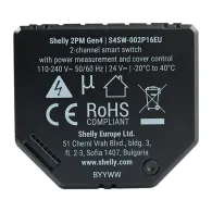 Sterownik Shelly 2PM Gen4 Zigbee/Matter