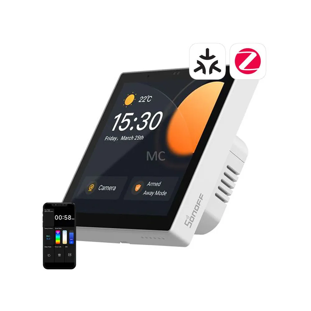 Întrerupător de perete Sonoff NSPanel Pro (alb)