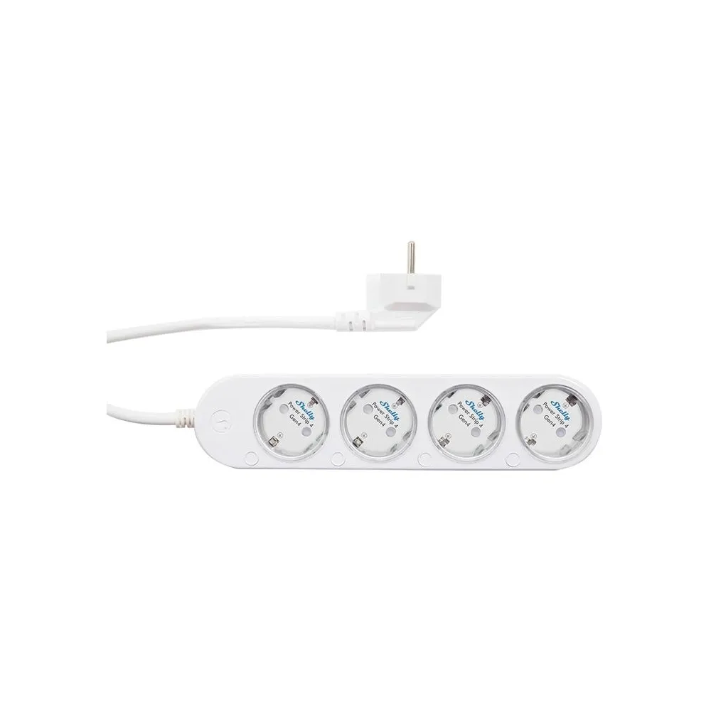 Smart 12A Shelly Power Strip 4 Gen4 Zigbee/Matter power strip