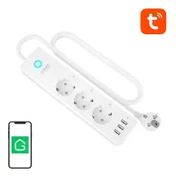 Stecher inteligent Gosund P1 PLUS WiFi (4x AC schuko, 3x USB-A) Tuya