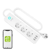 Stecher inteligent Gosund P1 PLUS WiFi (4x AC schuko, 3x USB-A) Tuya