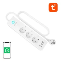 Stecher inteligent Gosund P1 PLUS WiFi (4x AC schuko, 3x USB-A) Tuya