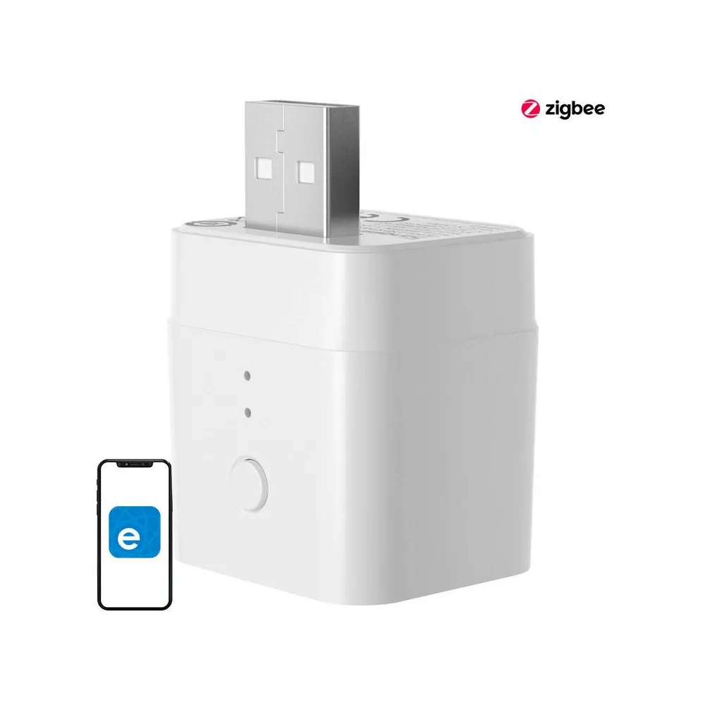 Adaptor inteligent, comutator USB ZigBee SONOFF ZBMicro (max 36W)