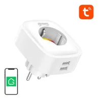 Priză inteligentă Gosund SP112 WiFi 2xUSB, 16A, Tuya