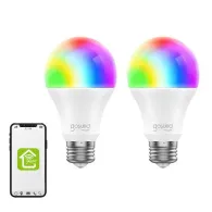 Bec inteligent WiFi RGB LED Gosund WB4-2 E27 Tuya (2 bucăți)