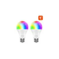 Bec inteligent WiFi RGB LED Gosund WB4-2 E27 Tuya (2 bucăți)