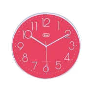 Ceas de perete cu quartz OM 3508 S, 30cm, roz, Trevi