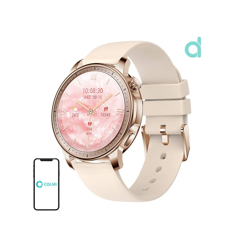 Ceas inteligent Colmi V65 (auriu)