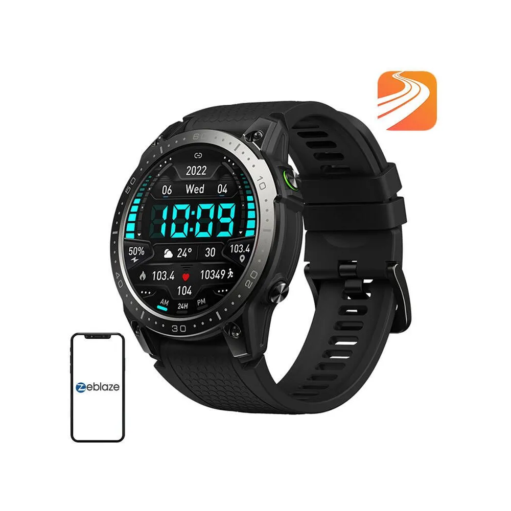 Ceas inteligent Zeblaze Ares 3 Pro (negru)