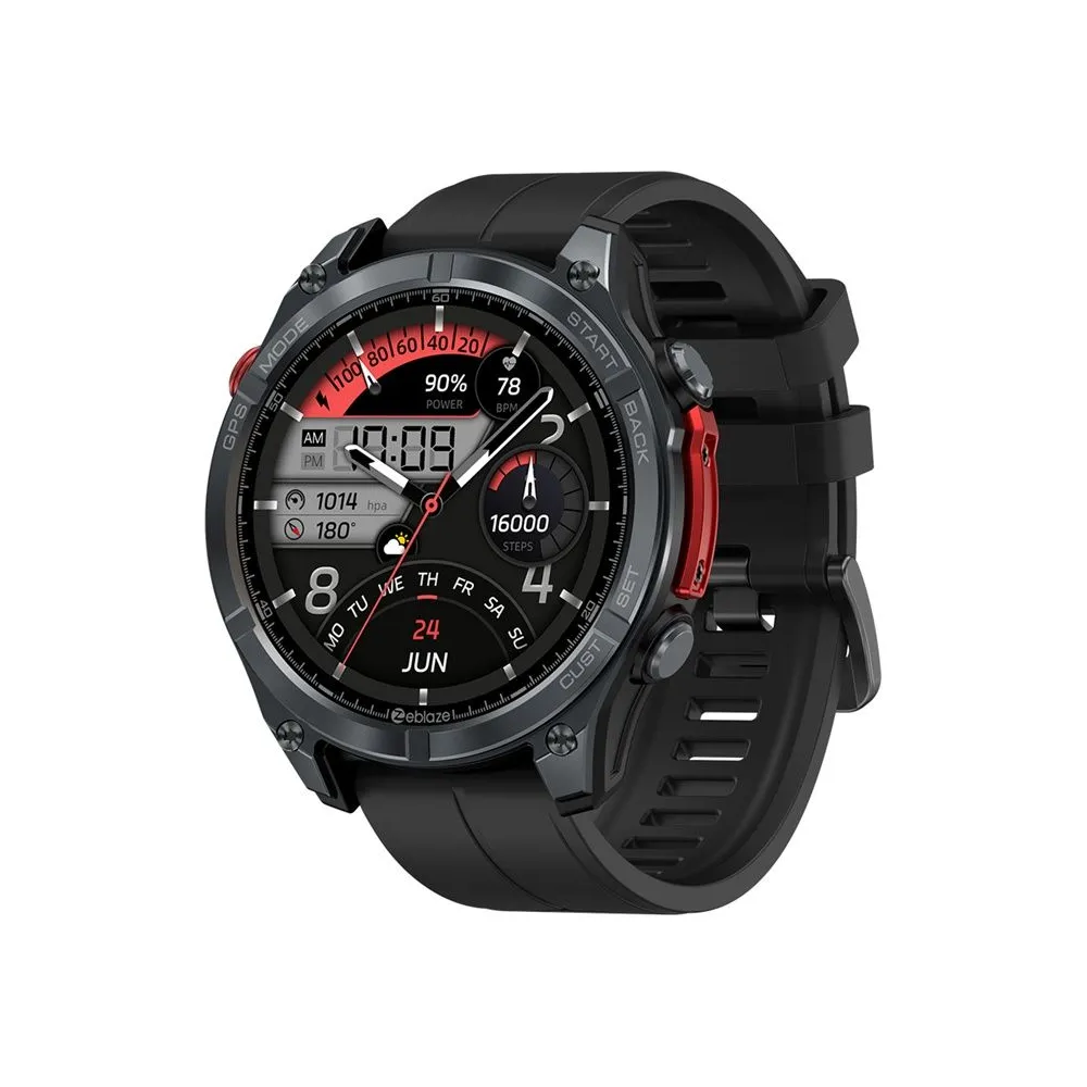 Ceas inteligent Zeblaze Stratos 4 (negru)