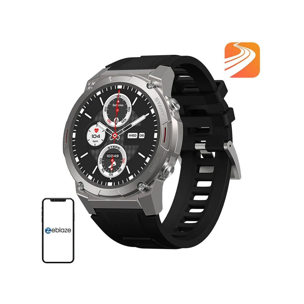 Ceas inteligent Zeblaze VIBE 7 Pro (argintiu)