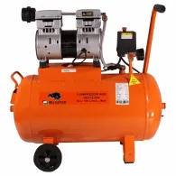 Compresor de aer cu piston BISONTE SC012-50 fara ulei 230V 1,2 cp debit aer 168 l/min presiune 8bar