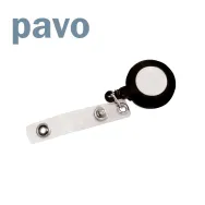 Snur retractabil pentru ecuson, 70 cm, 10 bucati/cutie