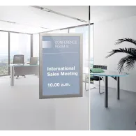 Display magnetic Durable Duraframe, A4, argintiu, 2 bucati/set