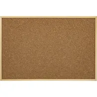 Tabla de pluta, Noki, rama lemn, 60x90 cm, prindere pe perete