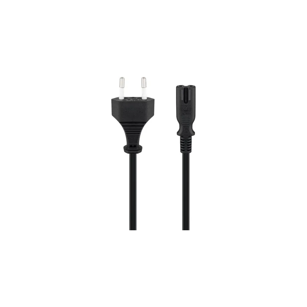 Cablu alimentare casetofon negru 3m, Goobay