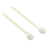 Cablu telefon mufat, RJ11 4/6, 2m, set 6 blistere, Well