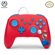 CONTROLLER PowerA, cu fir, pentru Nintendo, Woo-Hoo Mario, "NSGP0001-01" (timbru verde 1 leu)