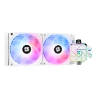 COOLER Thermalright "Aqua Elite 240 White Argb V3", skt. LGA1851, LGA 1700, AM4, AM5, racire cu lichid, 2 x 120mm, 1500 RPM, ARG