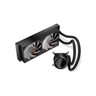 HydroGlance 240 ARGB LCD, Racire cu lichid, AIO 240mm, Intel/ AMD, Negru