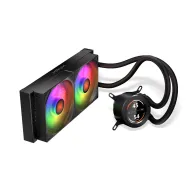 HydroGlance 240 ARGB LCD, Racire cu lichid, AIO 240mm, Intel/ AMD, Negru