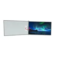 Display Android interactiv 65" Evoboard Swing 65, 400cd/㎡, 3840x2160, Android 13 upgradabil si Whiteboard lateral