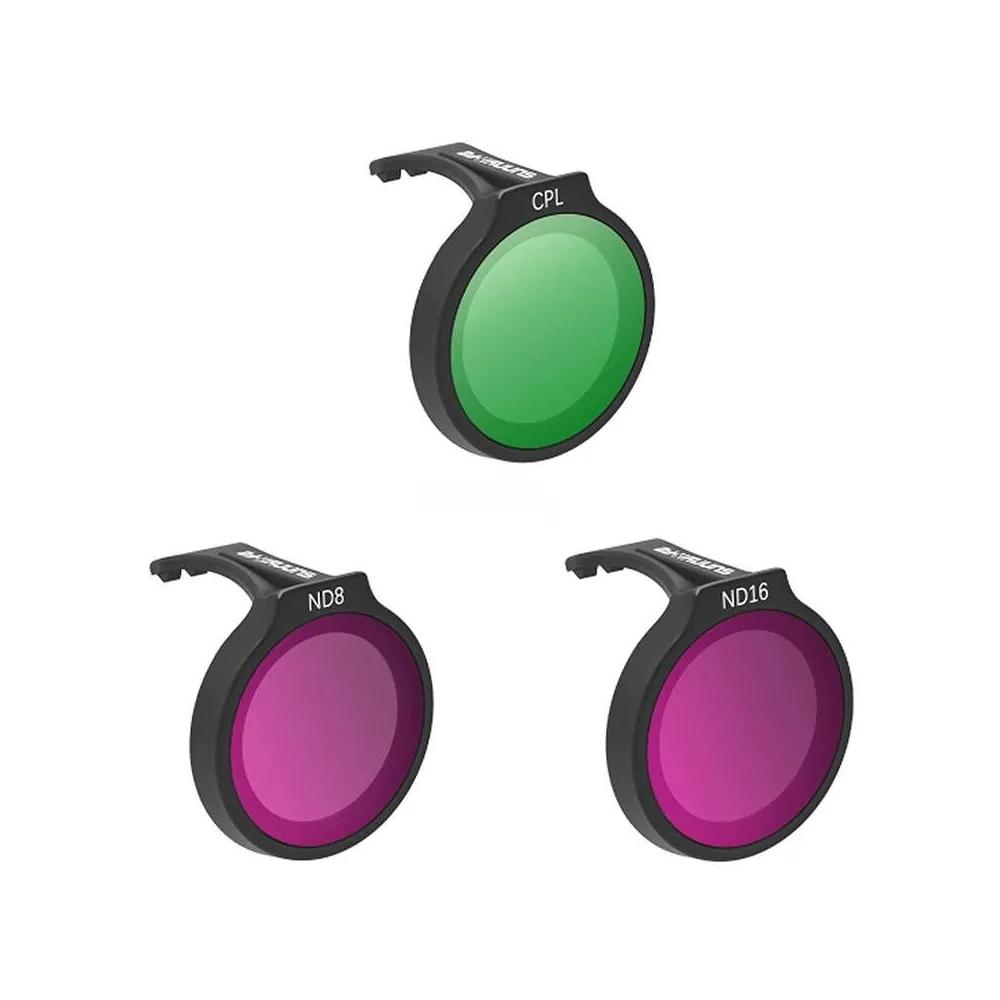 SUNNYLIFE set de trei filtre pentru DJI Neo CPL+ND8+ND16