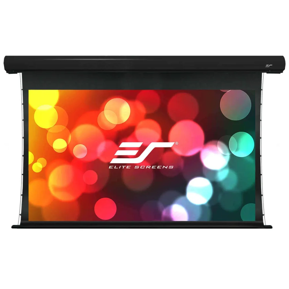 Ecran proiectie electric perete/tavan, 299 x 168cm, Tensionat, EliteScreens Saker SKT135UHW-E6, format 16:9, Trigger 12v