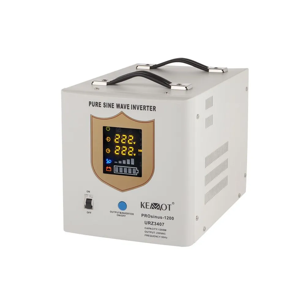 UPS CU SINUS PUR - 12V / 1200W / ALB