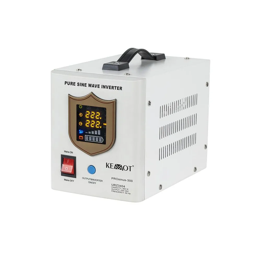 UPS CU SINUS PUR - 12V / 300W / ALB