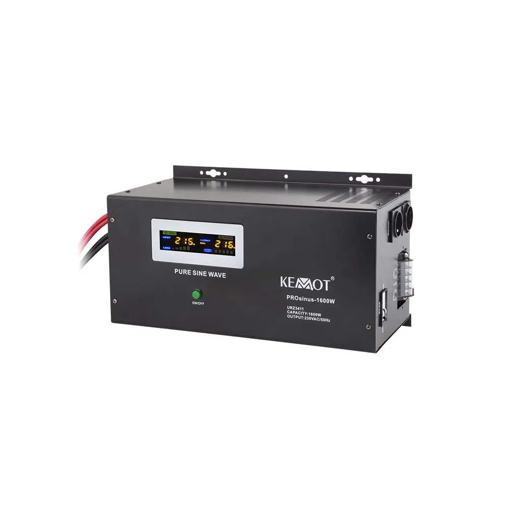 UPS DE PERETE CU SINUS PUR - 12V / 1600W