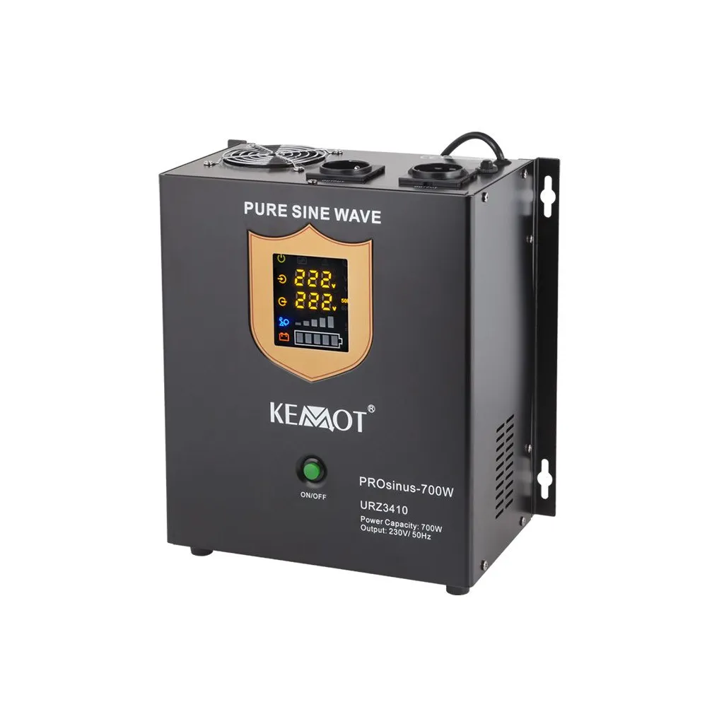 UPS DE PERETE CU SINUS PUR - 12V / 700W