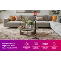 Aspirator vertical HEINNER BRIGHTFLOOR 200 HSVC-MBDB200OR