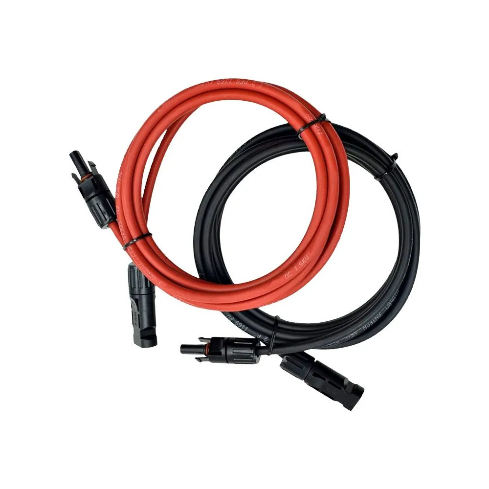 Set 2x Cablu prelungitor pentru panouri solare MC4 2m