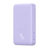 Baseus Magnetic Mini 10000mAh, USB-C 20W MagSafe powerbank (violet)