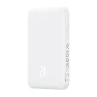 Magnetic Mini Powerbank Baseus 5000mAh, USB-C 20W (white)