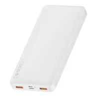 Powerbank Baseus Bipow 10000mAh, 2xUSB, USB-C, 20W (alb)