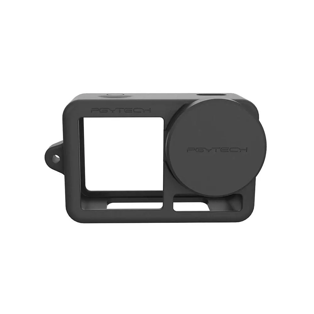 PGYTECH capac din silicon pentru Osmo Action 3 (negru)