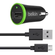 Belkin micro car charger + usb cable f8m887bt04-blk charges the Belkin - 1