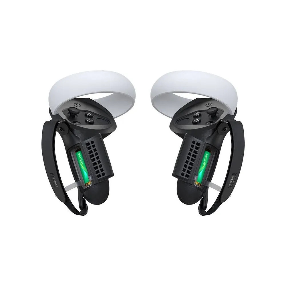 Controller Grip with Battery Door Kiwi Design Q1 PRO-2.2 for Meta Quest 2 Black