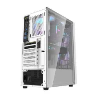 Carcasă pentru computer Darkflash A290 (alb) + 3 ventilatoare RGB