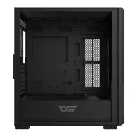 Carcasă pentru computer Darkflash DF2100 (negru) + 4 ventilatoare ARGB