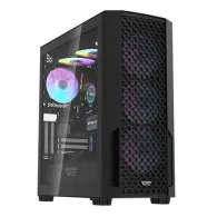 Carcasă pentru computer Darkflash DF2100 (negru) + 4 ventilatoare ARGB