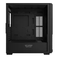 Carcasă pentru computer Darkflash DF2100 (negru) + 4 ventilatoare ARGB