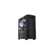 Carcasă pentru computer Darkflash DF2100 (negru) + 4 ventilatoare ARGB