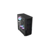 Carcasă pentru computer Darkflash DF2100 (negru) + 4 ventilatoare ARGB