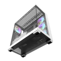 Carcasă pentru computer Darkflash DS900 (alb) + 7 ventilatoare ARGB