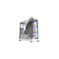 Carcasă pentru computer Darkflash DS900 (alb) + 7 ventilatoare ARGB