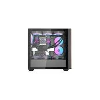 Carcasă pentru computer Darkflash DS900WS (negru) + 4 ventilatoare