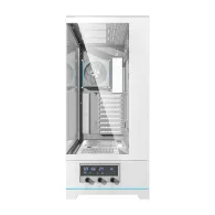 Carcasă pentru computer Darkflash DY451L PRO (alb) + 1 ventilator